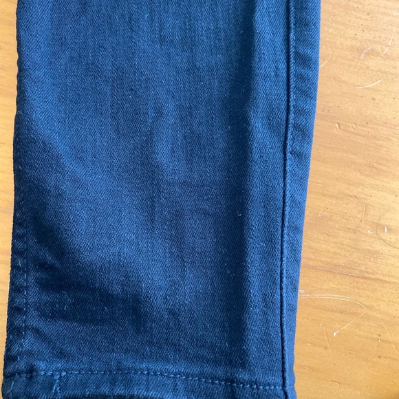 Woman’s black jeans (with a sheen) by Joe’s is a size 26 and length 29 inches. - Picture 5 of 6